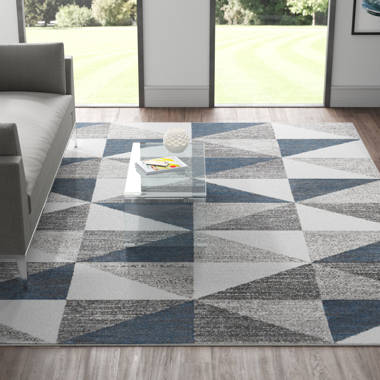 String Matter Hand Knotted Abstract Rug | Wayfair